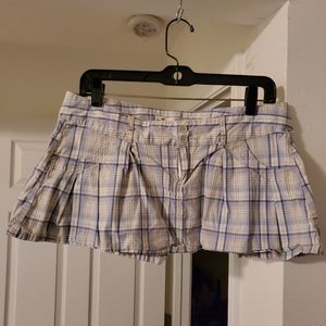 Plain Hollister ultra mini skirt